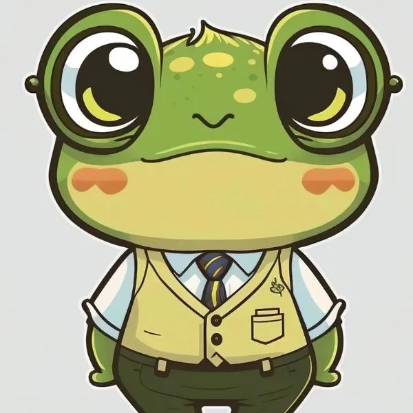 avatar-con-ech-cute-10-1 Con ếch hoạt hình dễ thương làm bừng sáng mạng xã hội
