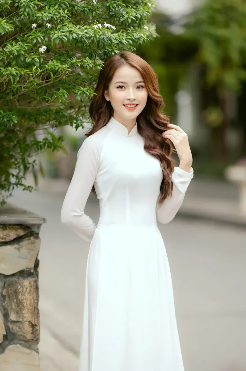 gái xinh áo dài 2