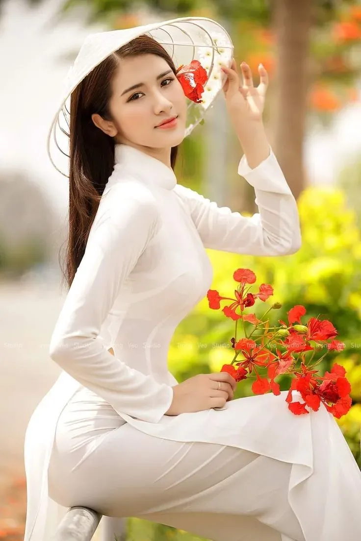 gái xinh áo dài 7