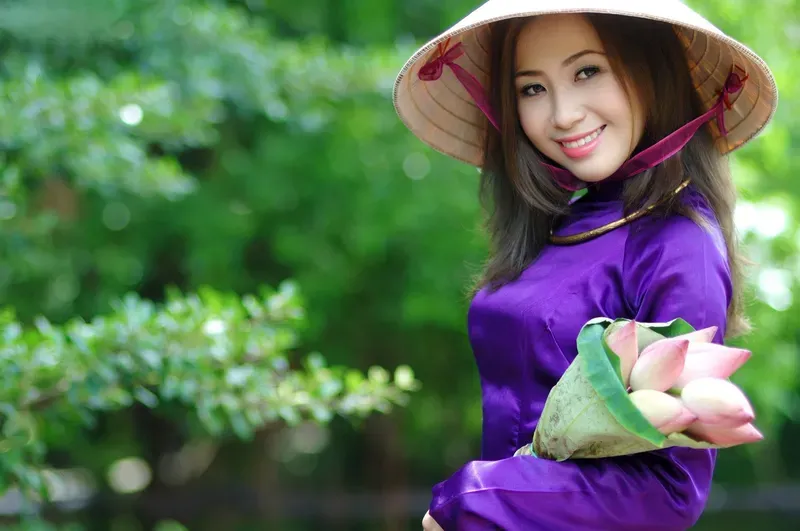 gái xinh áo dài 10