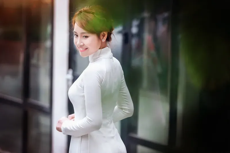 gái xinh áo dài 19
