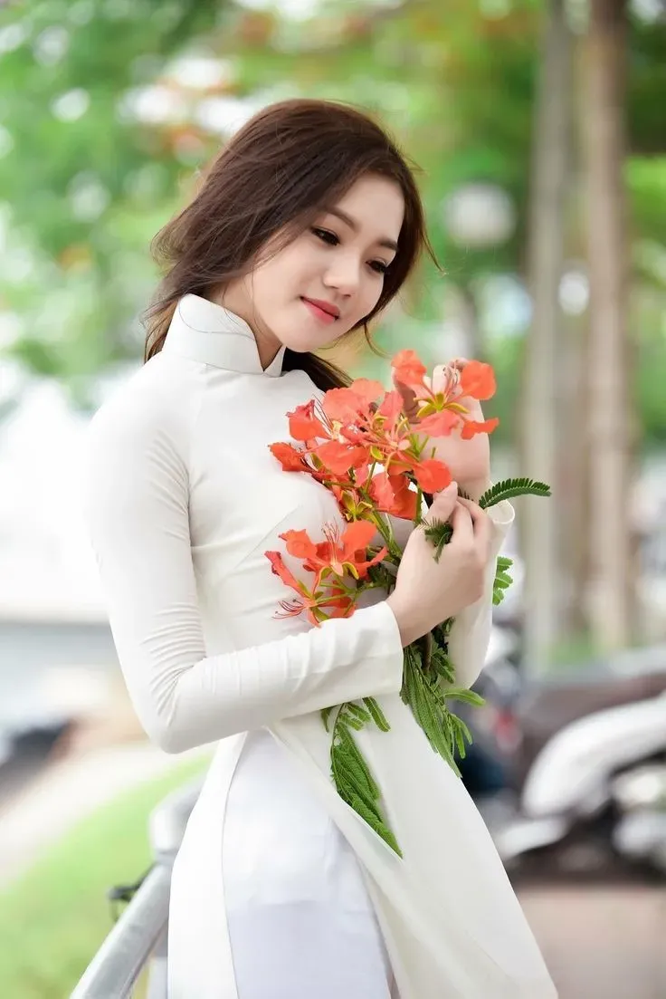 gái xinh áo dài 24