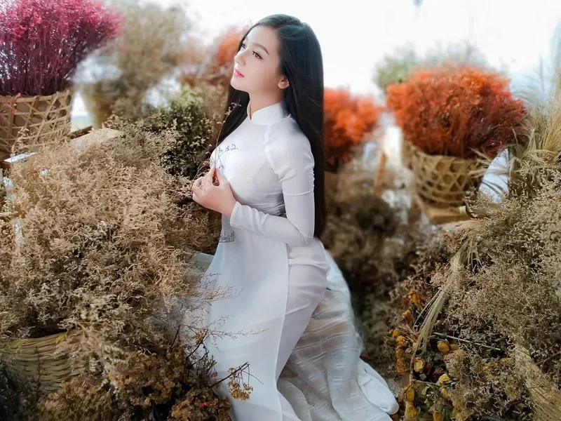 gái xinh áo dài 28