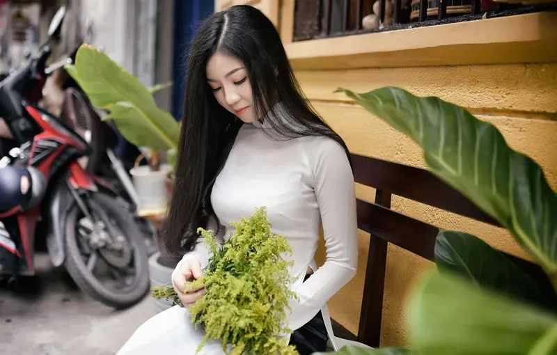 gái xinh áo dài 33