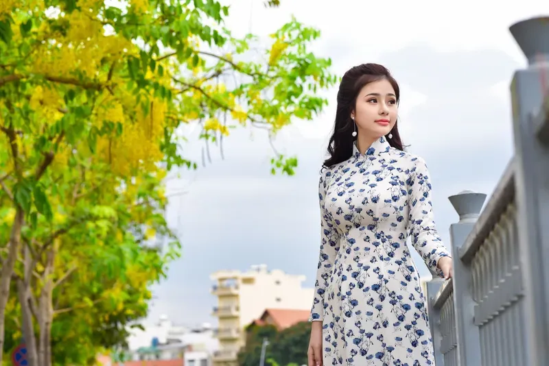 gái xinh áo dài 34