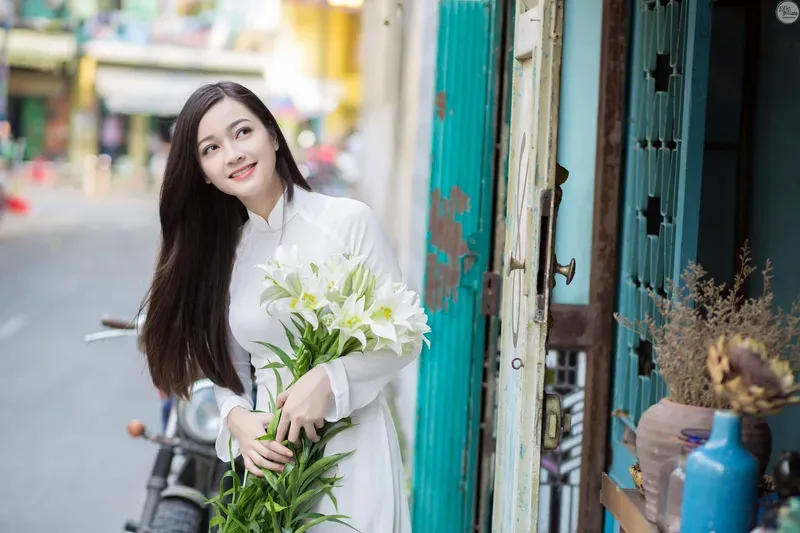 gái xinh áo dài 44