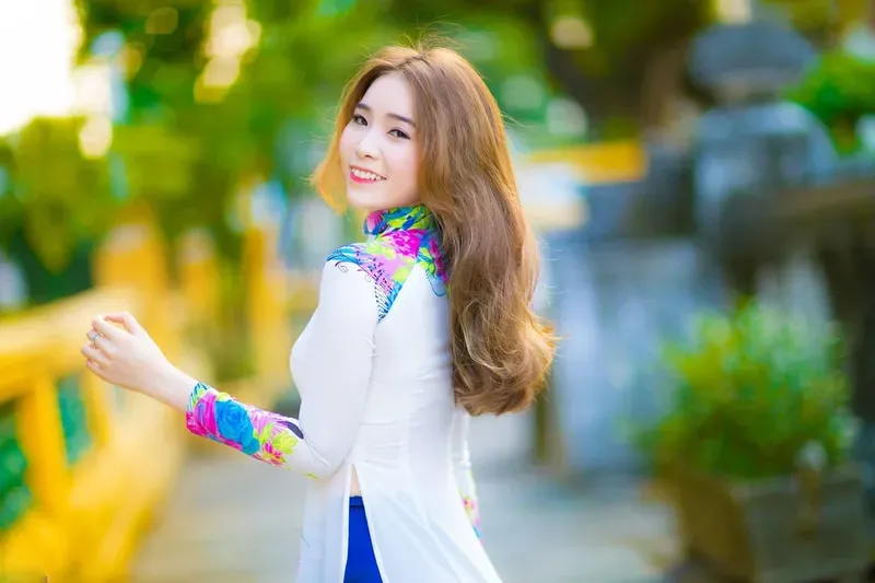 gái xinh áo dài 47
