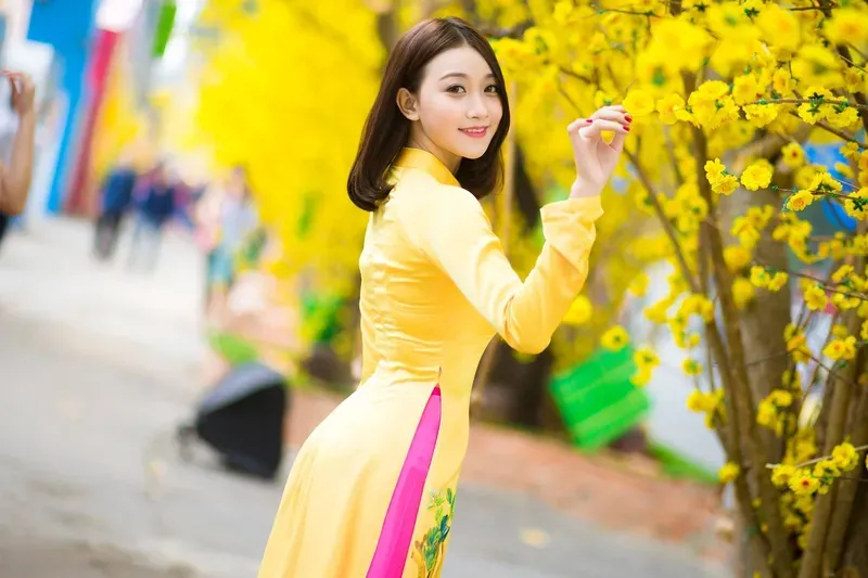 gái xinh áo dài 49