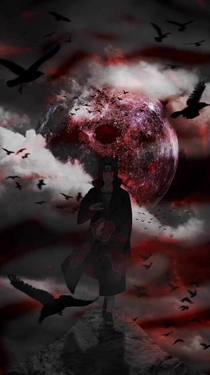 hinh-itachi-buon-03 Hình Itachi sharingan mang dấu ấn đặc trưng khó quên